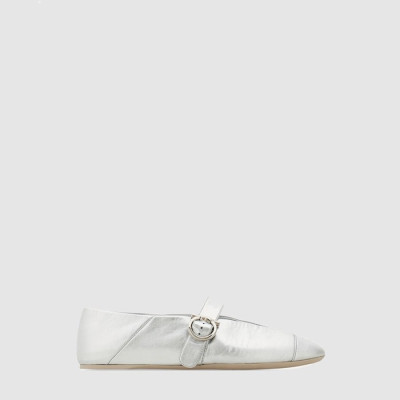 페라가모 여성 간치니 발레 플랫 - Salvatore Ferragamo Womens Gancini Ballet Flat - fes6954x