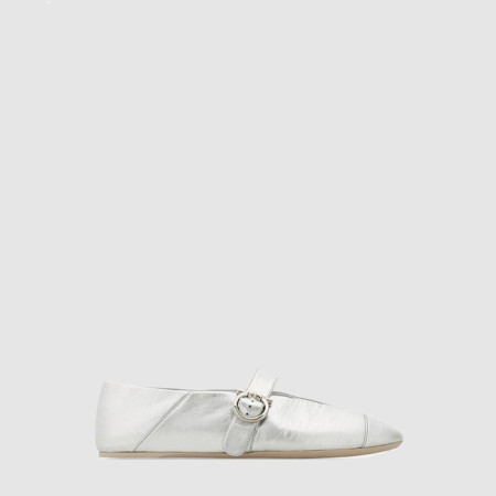 페라가모 여성 간치니 발레 플랫 - Salvatore Ferragamo Womens Gancini Ballet Flat - fes6954x