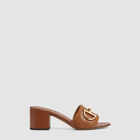 구찌 여성 홀스빗 슬라이드 샌들 - Gucci Womens Horsebit Slide Sandals - gus7006x