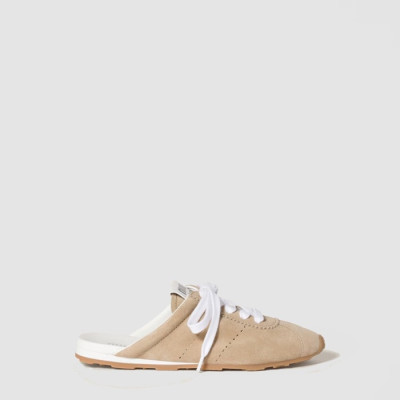 미우미우 여성 플룸 스웨이드 뮬 - Miumiu Womens Plume Suede Mule - mis7065x