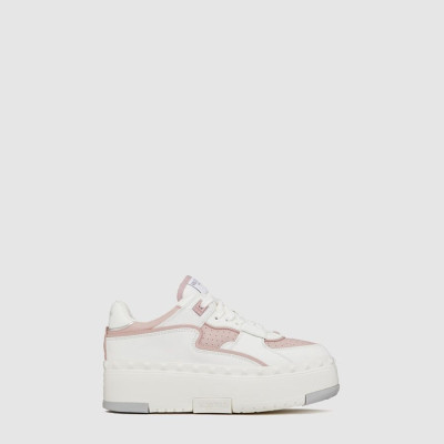 발렌티노 여성 프리도트 XL 송아지 가죽 스니커즈 - Valentino Womens Freedot XL Calfskin Sneakers - vas7073x