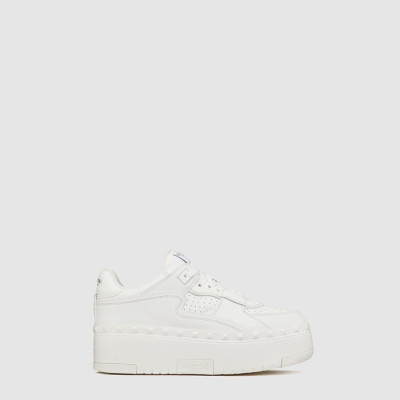 발렌티노 여성 프리도트 XL 송아지 가죽 스니커즈 - Valentino Womens Freedot XL Calfskin Sneakers - vas7074x