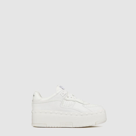 발렌티노 여성 프리도트 XL 송아지 가죽 스니커즈 - Valentino Womens Freedot XL Calfskin Sneakers - vas7074x