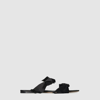 더 로우 여성 Vika 새틴 노트 샌들 - The Row Womens Vika Satin Knot Sandals - ths7077x
