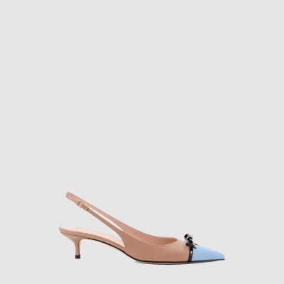 발렌티노 여성 비포인티 슬링백 펌프스 - Valentino Womens B-Pointy Slingback Pumps - vas7093x