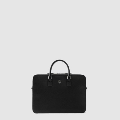 버버리 남성 슬림 에인스워스 브리프케이스 - Burberry Mens Slim Ainsworth Briefcase - bub7793x