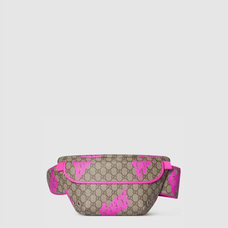 구찌 남성 프린트 대형 벨트백 - Gucci Mens Large Belt Bag With Print - gub7811x