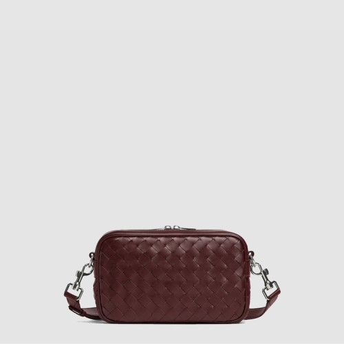 보테가베네타 남성 스몰 인트레치아토 카메라 백 - Bottega veneta Mens Small Intrecciato Camera Bag - bvb7824x