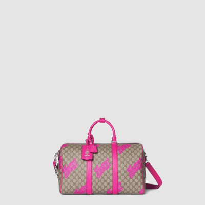 구찌 남성 프린트 미디움 더플백 - Gucci Mens Medium Duffel Bag With Print - gub7831x
