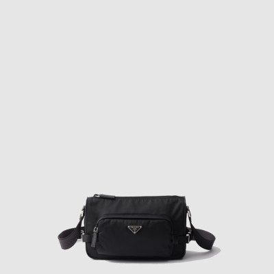 프라다 남성 라지 리나일론 가죽 숄더백 2VH192 - Prada Mens Large Re-Nylon Saffiano Leather Shoulder Bag- prb7848x
