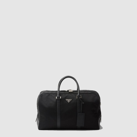 프라다 남성 리나일론 사피아노 가죽 더플백 2VC014 - Prada Mens Re-Nylon Saffiano Leather Duffle Bag - prb7855x