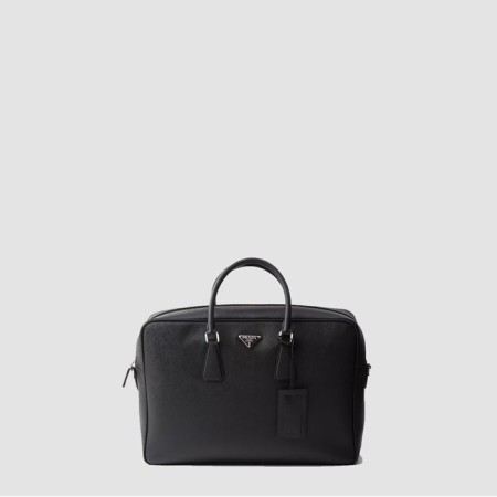 프라다 남성 사피아노 가죽 브리프케이스 2VE026 - Prada Mens Saffiano Leather Briefcase - prb7888x