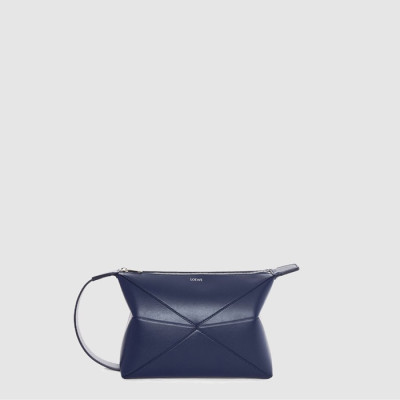 로에베 남성 퍼즐 폴드 세면도구 가방 - Loewe Mens Puzzle Fold Toiletry Bag - lob8166x