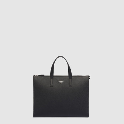 프라다 남성 사피아노 가죽 토트 백 2VG039 - Prada Mens Saffiano Leather Tote Bag - prb8186x