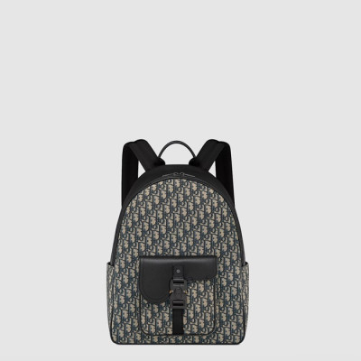 디올 남성 새들 지퍼 백팩 - Dior Mens Saddle Zipper Backpack - dib9010x