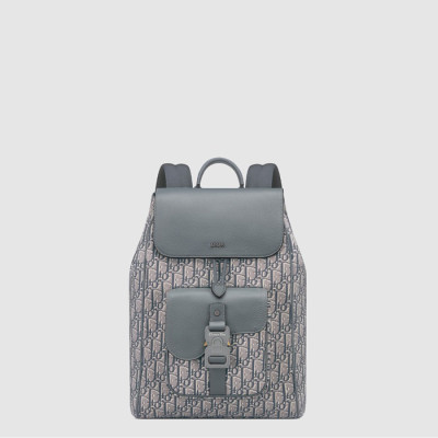 디올 남성 새들 플랩 백팩  - Dior Mens Saddle Flap Backpack - dib9044x