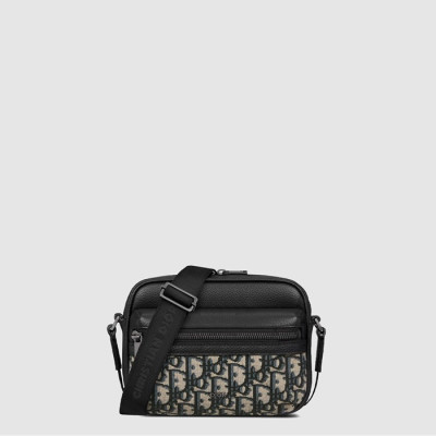 디올 남성 라이더 2.0 미니 지퍼 메신저백 - Dior Mens Rider 2.0 Mini Zipper Messenger Bag - dib9047x