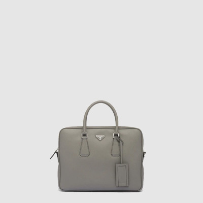 프라다 남성 가죽 브리프케이스 2VE368 - Prada Mens Leather Briefcase - prb9092x