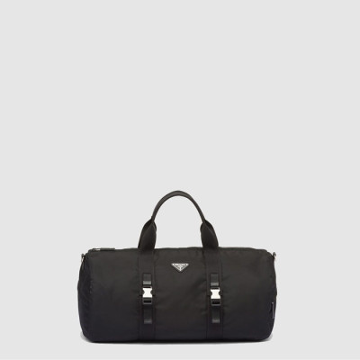 프라다 남성 리나일론 사피아노 가죽 더플백 2VC015 - Prada Mens Re-Nylon Saffiano Leather Duffle Bag - prb9119x