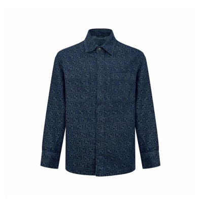 펜디 남성 데님 셔츠 - Fendi Mens Denim Shirts - fec7809x