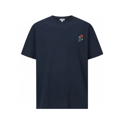 로에베 남성 라운드 반팔티 - Loewe Mens Round Tshirt - loc7828x