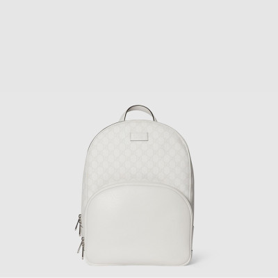 구찌 남성 태그 장식 미디엄 GG 백팩 - Gucci Mens Medium GG Backpack With Tag Decoration - gub9184x