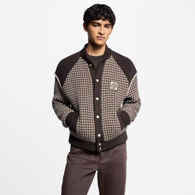 루이비통 남성 집업 스웨터 - Louis vuitton Mens Zip-up Sweater - lvc7839x