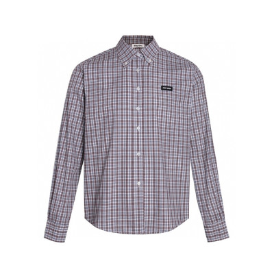 미우미우 남/녀 체크 셔츠 - Miumiu Unisex Flanner Shirts - mic7852x