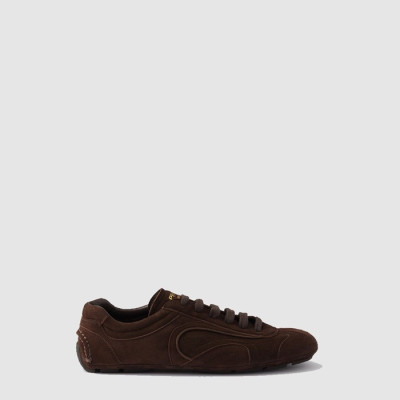 프라다 남성 몬테카를로 리에디션 2005 스웨이드 스니커즈 - Prada Mens Monte Carlo Re-Edition 2005 Suede Sneakers - prs7096x