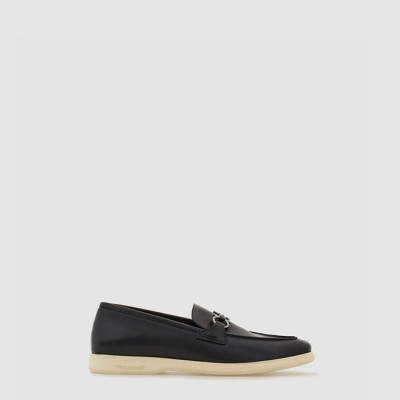 페라가모 남성 간치니 버클 슬립온 로퍼 - Ferragamo Mens Gancini Buckle Slip-On Loafers - fes7184x