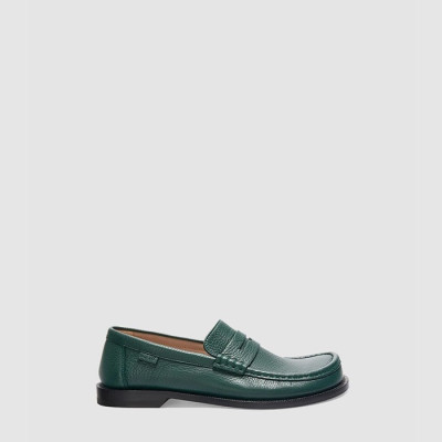 로에베 남성 사슴 가죽 캄포 로퍼 - Loewe Mens Deerskin Campo Loafers - los7199x