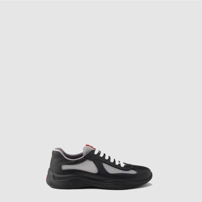 프라다 남성 패브릭 스니커즈 - Prada Mens Fabric Sneakers - prs7232x