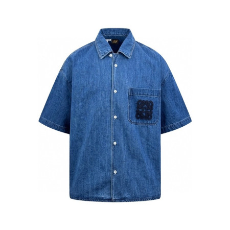 로에베 남성 반팔 셔츠 - Loewe Mens Basic Shirts - loc7871x