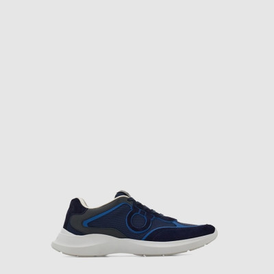 페라가모 남성 간치니 오너먼트 로우탑 스니커즈 - Ferragamo Mens Gancini Ornament Low-Top Sneakers - fes7284x