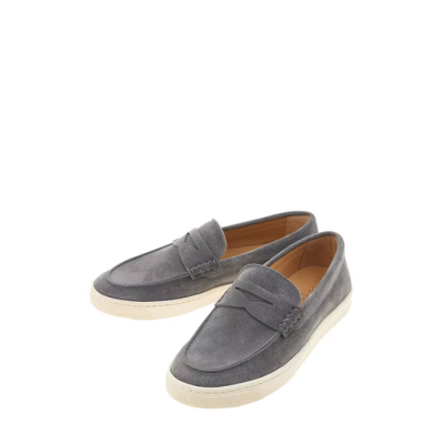 브루넬로쿠치넬리 남성 스웨이드 로퍼 - Brunello Cucinelli Mens Suede Loafers - brs7287x