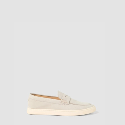 브루넬로쿠치넬리 남성 스웨이드 로퍼 - Brunello Cucinelli Mens Suede Loafers - brs7287x