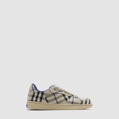 버버리 남성 체크 테라스 스니커즈 - Burberry Mens Check Terrace Sneakers - bus7366x