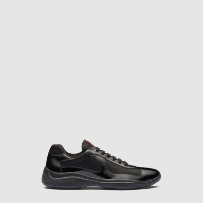 프라다 남성 아메리카 컵 페이턴트 스니커즈 - Prada Mens Americas Cup Patent Sneakers - prs7372x