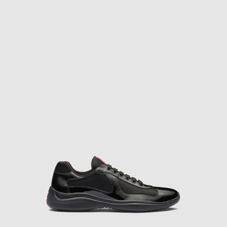 프라다 남성 아메리카 컵 페이턴트 스니커즈 - Prada Mens Americas Cup Patent Sneakers - prs7372x
