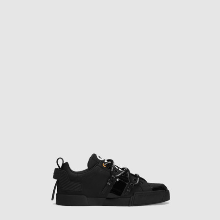 돌체앤가바나 남성 가죽 포르토피노 스니커즈 - Dolc&Gabbana Mens Leather Portofino Sneakers - dos7374x