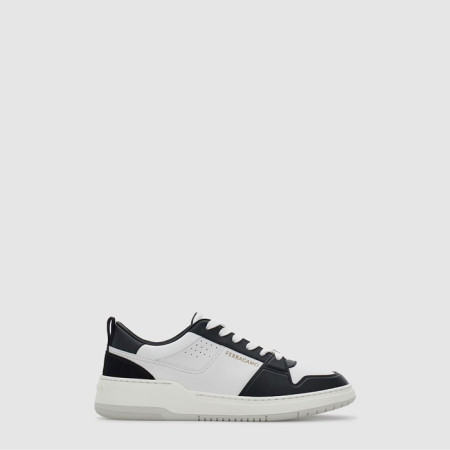 페라가모 남성 간치니 아웃라인 로우 컷 스니커즈 - Ferragamo Mens Gancini Outline Low-Cut Sneakers - fes7483x