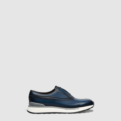 벨루티 남성 레더 스니커즈 - Berluti Mens Leather Sneakers - bes7512x