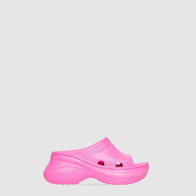발렌시아가 여성 풀 크록스 슬라이드 샌들 - Balenciaga Womens Full Crocs Slide Sandals - bas7522x