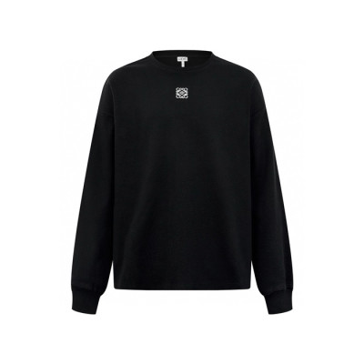 로에베 남성 라운드 긴팔티 - Loewe Mens Round Tshirt - loc7874x