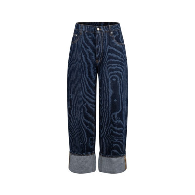루이비통 남성 트렌디 청바지 - Louis vuitton Mens Trendy Jeans - lvc7928x