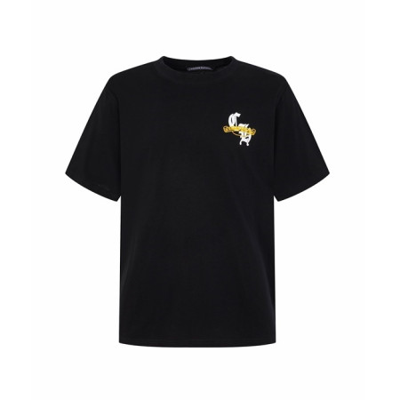 크롬하츠 남성 라운드 반팔티 - Chrom Hearts Mens Round Tshirt - chc7967x