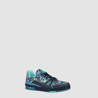 루이비통 남성 트레이너 스니커즈 - Louis vuitton Mens Trainer Sneakers - lvs7556x