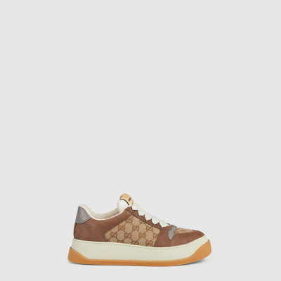 구찌 남성 스크리너 남성 GG 스니커즈 - Gucci Mens Screener GG Sneakers - gus7626x