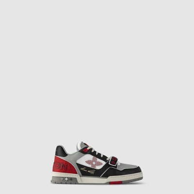 루이비통 남/녀 LV 트레이너 스니커즈 - Louis vuitton Unisex LV Trainer Sneakers - lvs7669x