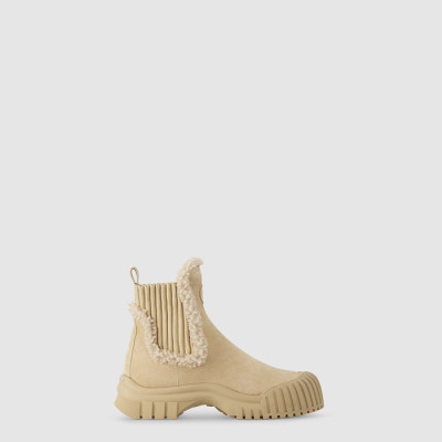 루이비통 여성 루비 플랫 앵클 부츠 - Louis vuitton Womens Ruby Flat Ankle Boots - lvs7789x